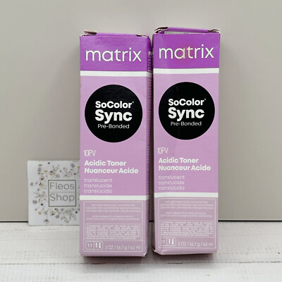 MATRIX SoColor Sync Acidic Toner 10PV  - 2 PACK