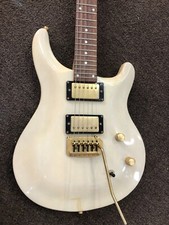 Really Unique Jay Turser Vintage White Electric Guitar With Trem - Used And Cool