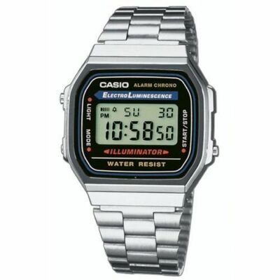 Casio Armbanduhr A168WA-1YES Retro Neu Ohne Ovp