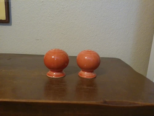 Fiesta Ware Poppy Salt and Pepper Shakers