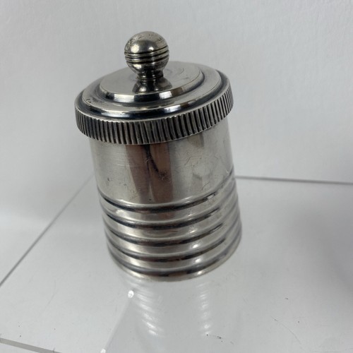 RARE VTG Christofle Silverplated Pepper Mill Peugeot Small Chip - Picture 3 of 13