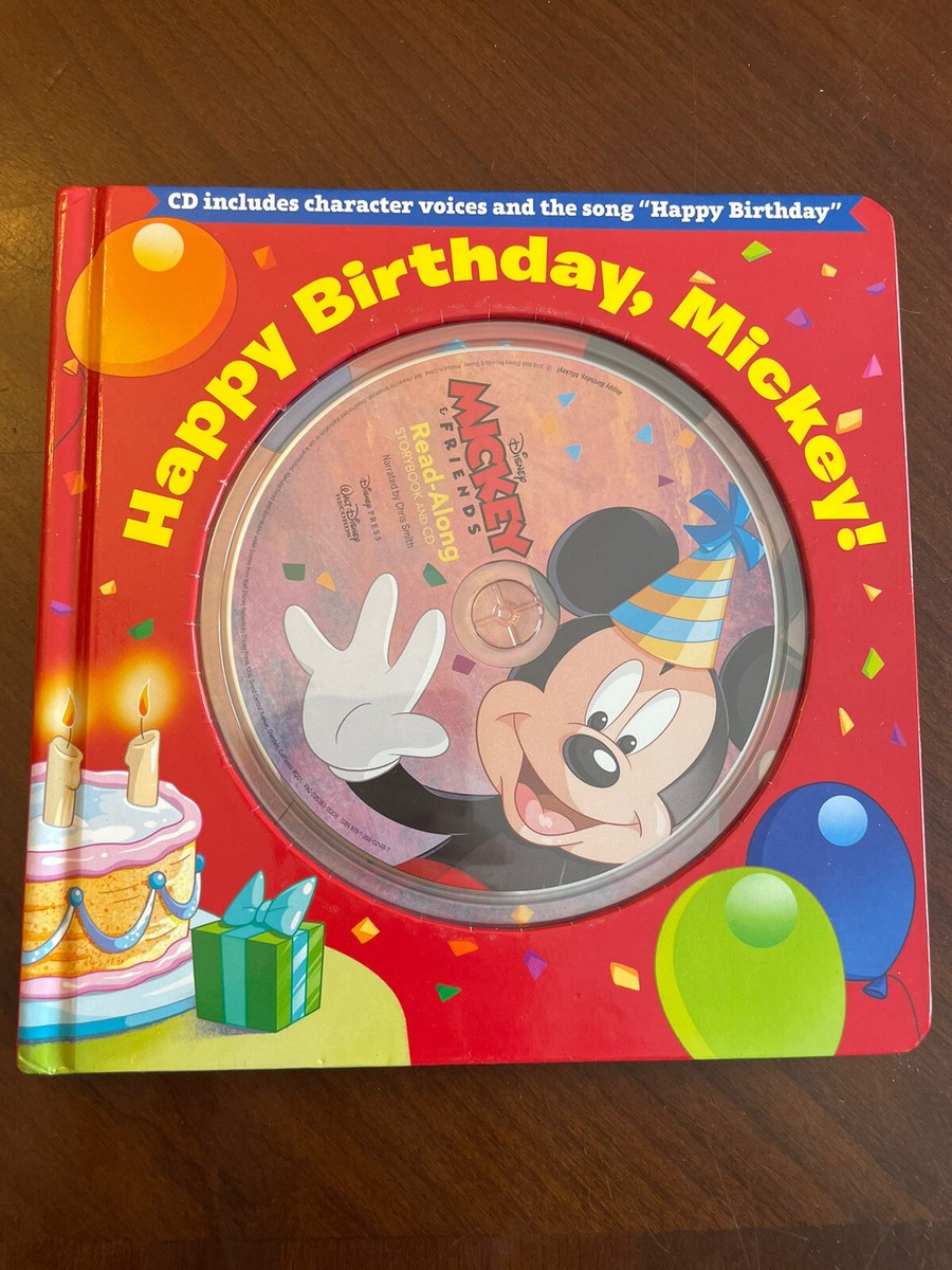 確認用◆洋書☆朗読CD付きボードブック『ハッピーバースデー ミッキー！』◆ Amazon.co.jp: Happy Birthday Mickey Mouse Tab Index Book
