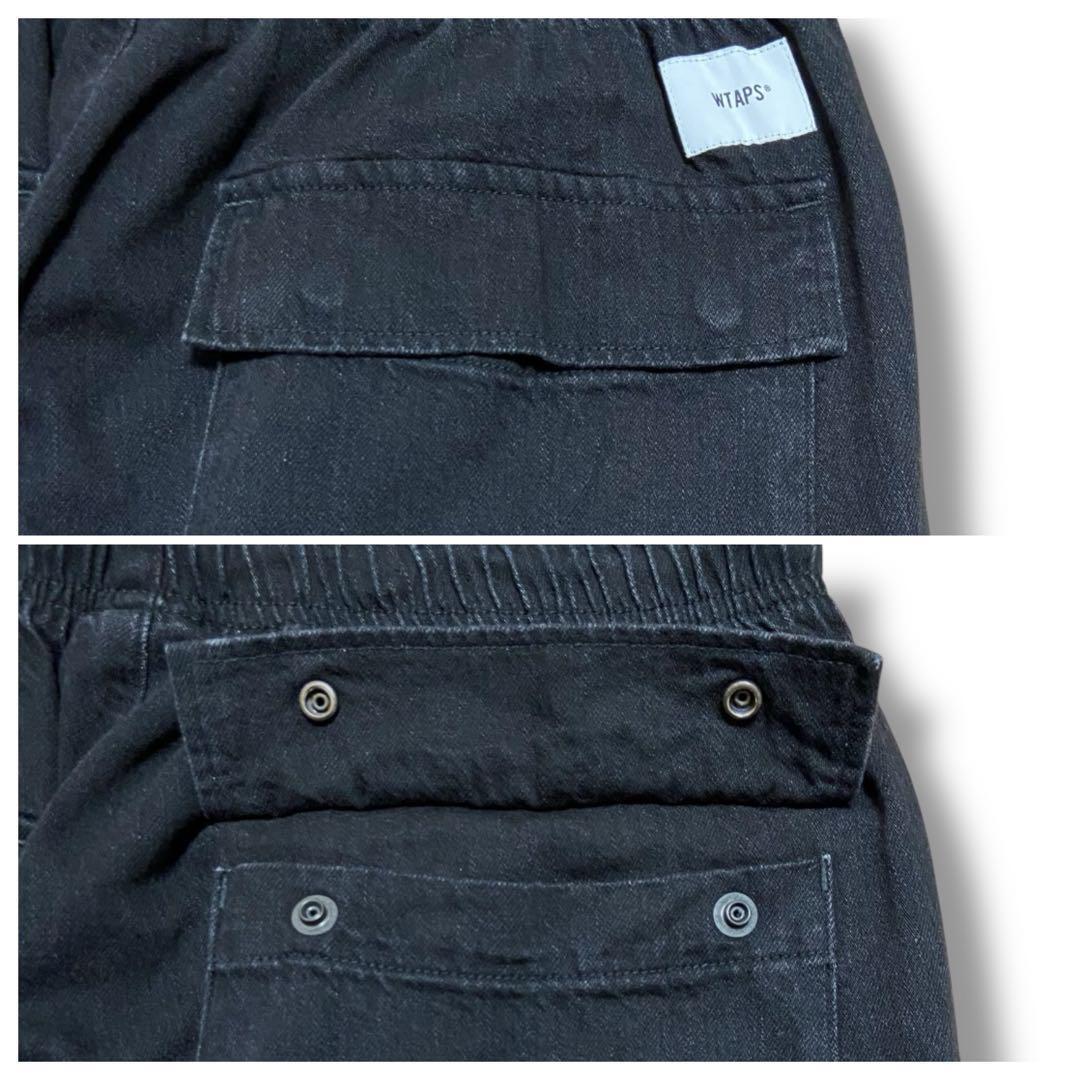 Wtaps X03 Denim Trousers Pants Black Size L with Tag Storage Wtaps X03 Denim Trousers Pants Black Size L with Tag Storage
