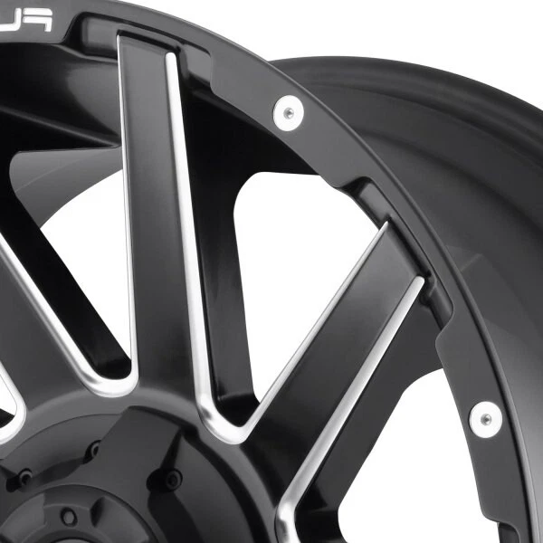 20" FUEL CONTRA D616 WHEELS RIMS MATTE BLACK 5X150 5X139.7 D61620907050 20X9 Foto 4 de 4