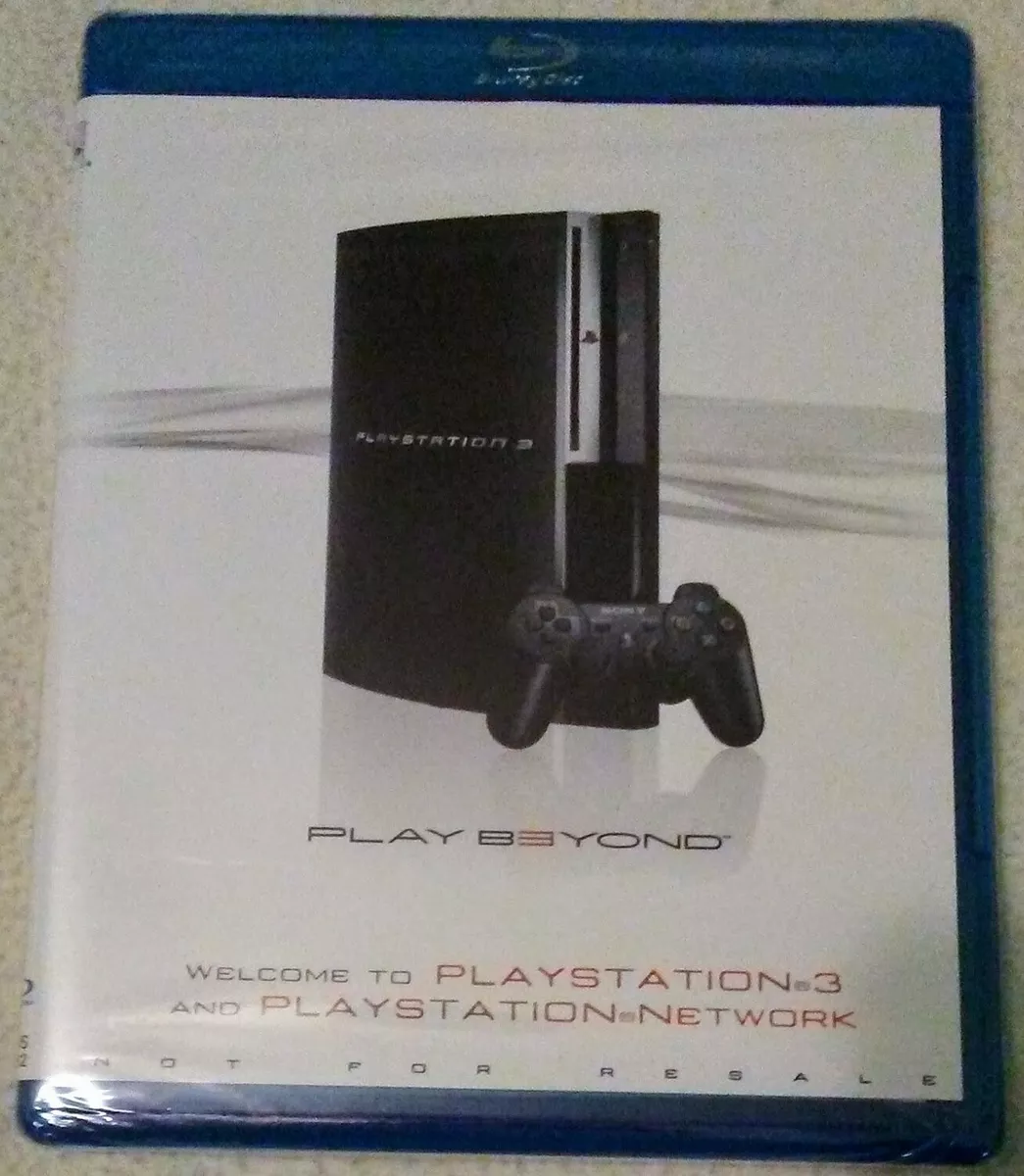 Welcome to PlayStation 3 & PlayStation Network, PS3, 2006, Brand New -  Sealed