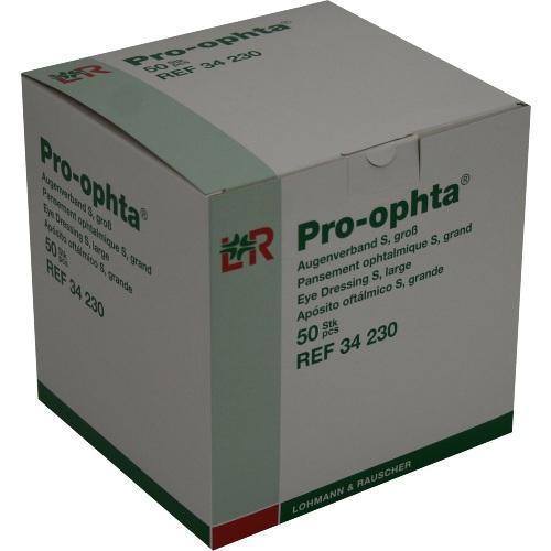 PRO OPHTA Augenverband S groß 34230 50St Verband PZN 7202190