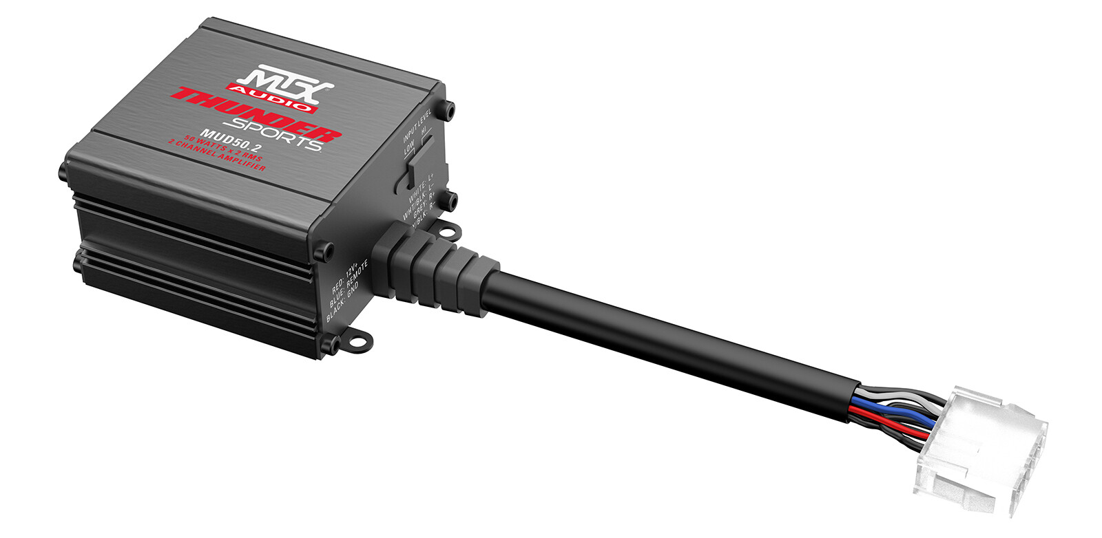 MTX MUD502 2-канальный усилитель мощностью 100 Вт RMS для Polaris RZRATVUTVCart