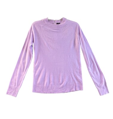 Allie & Rob Women s Sweater Large Soft Purple Zip Back Fairycore Girly Y2k