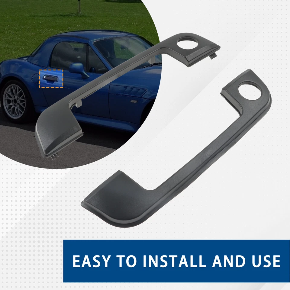 Наружная дверная ручка отделка защитный чехол с уплотнением спереди левая и правая для BMW 318i - Изображение 3 из 4