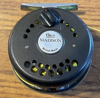 Orvis Madison Fly Fishing Reel with Case British Made Free