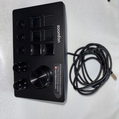 SOOMFON Stream Controller SE 6 Key LCD Macro Deck for OBS Twitch PC Mac