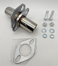 1.75 Exhaust Flange Repair Kit 2 Bolt W Gasket Hardware Stainless Steel