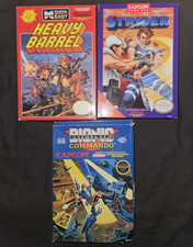 Capcom Heavy Barrel NES Action & Adventure Complete in Box w/ Manual NTSC-U/C