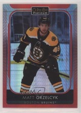2021-22 O-Pee-Chee Platinum Red Prism 170/199 Matt Grzelcyk #159 0ws6