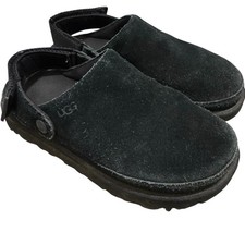 UGG Goldenstar Clogs Black Suede Size 6 Women  s Shoes