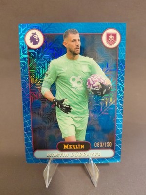 Martin Dubravka Blue Mojo Refractor /150 2026 Topps Merlin Premier League