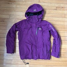 Helly Hansen Womens Purple Striped Ski Snowbo...
