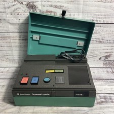 Bell Howell Language Master 1757B Green and Black FOR PARTS