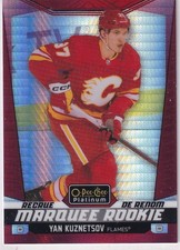 24/25 OPC PLATINUM YAN KUZNETSOV RED PRISM RC ROOKIE PARALLEL /199 #219