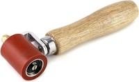 Qwork® Silikon AndrüCkrolle 40Mm Rot Hartgummi Nahtroller Pvc SchweißWerkzeug