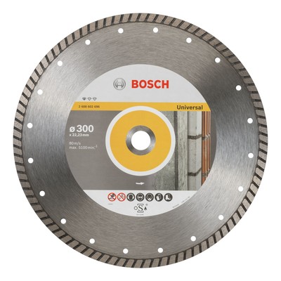 Bosch Zubehör Standard for Universal Turbo Diamanttrennscheibe - 300 x 22,23...