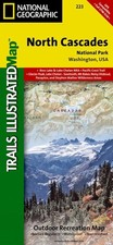 North Cascades National Park Map: Trails Illustrated Maps by Nat Geo Maps (Engli