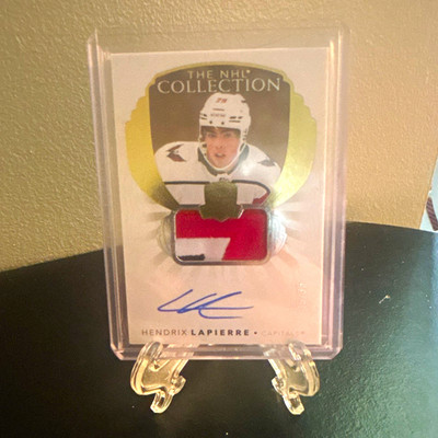 Upper Deck 2020-21 The Cup. NHL Collection Hendrix Lapierre Auto Patch 15/35
