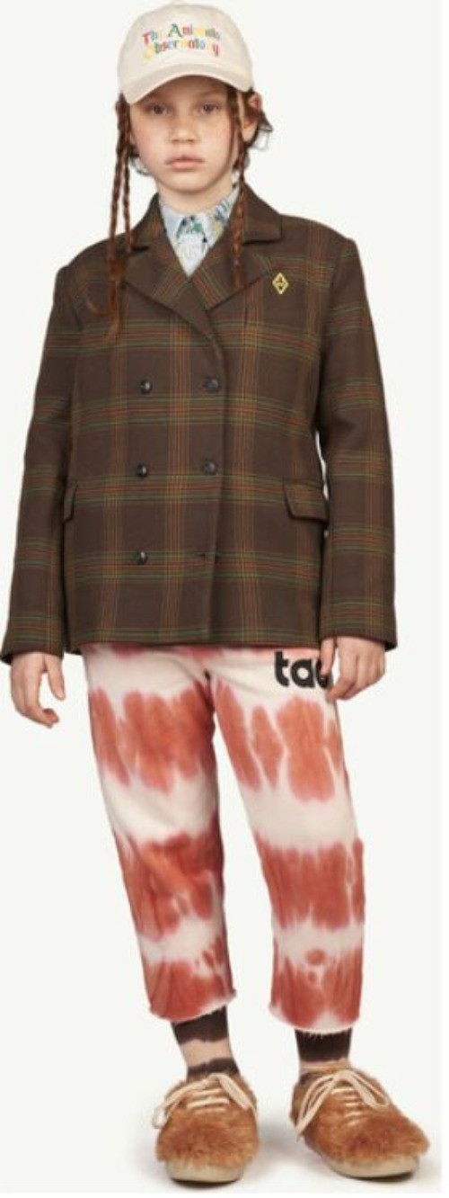 NWT El Observatorio de Animales Cuadra Falcon Kids Jacket Marrón Talla 2y $300 [jb]