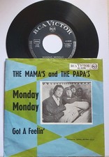 Vinyl 7- Single - The Mamas And The Papas    ...
