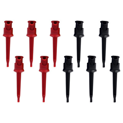 Mini Grabber Clips mit starker Verschleißfestigkeit für Multimeterprüfung 10
