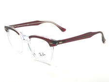 NEW AUTHENTIC RAY BAN RB 5398 HAWKEYE 5112 Bordeaux On Transparent 48mm 21 145