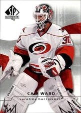 2008-09 SP Authentic #88 Cam Ward - HKY