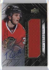 2015 UD Black Rookie Trademarks Relics Gold 18/40 Ryan Hartman #RTR-RH Auto 2u9