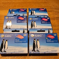 6-Pack: Blk  Color Ink for Epson Artisan 700 710 725 730 800 810 835 837   T99