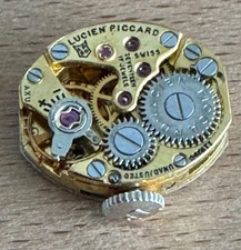 VINTAGE LADIES LUCIEN PICCARD WRISTWATCH MOVEMENT CAL. LP50 KEEPING TIME!