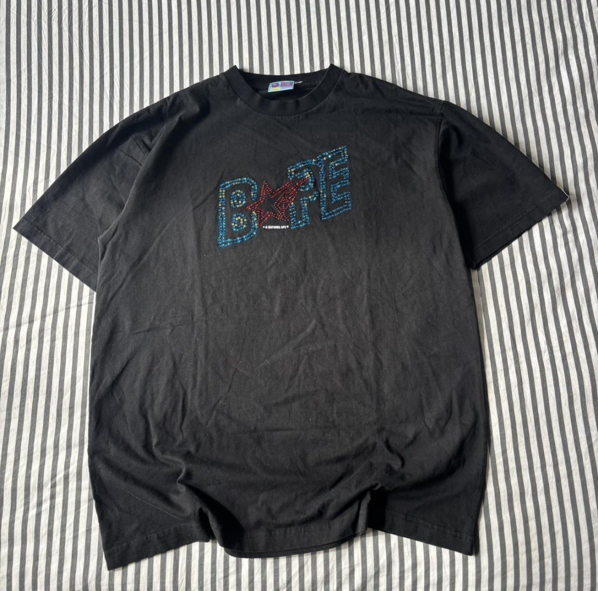 Replica Bape Swarovski Tee XL