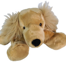 Vintage Animal Alley Light Brown Puppy Dog Plush Stuffed Toy Pillow Gift 14inch