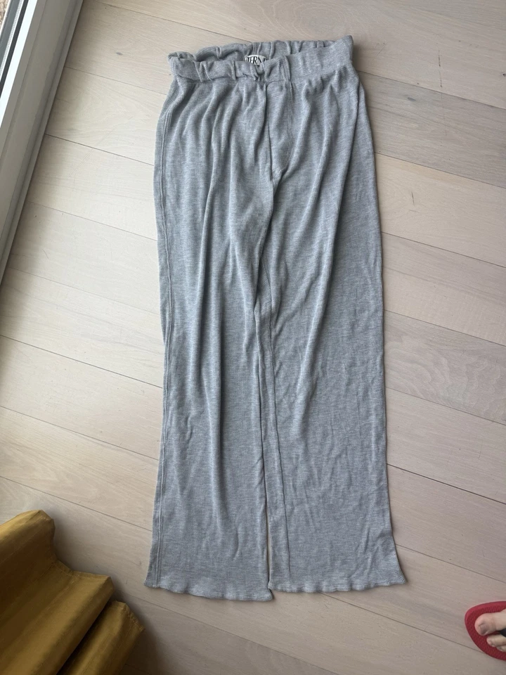 ETERNE Thermal Lounge Pants in Grey - retail $225 - Image 3 of 4
