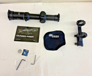 Sig Sauer Tango-MSR LPVO 1-10x26mm 34mm FFP Scope MSR BDC-10 Reticle BLK