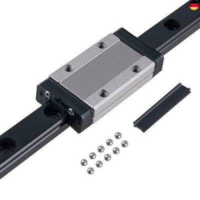 CNCYEAH Lineare Schienenführung, MGN9H 400mm Schiene Miniatur-Linearführung mit