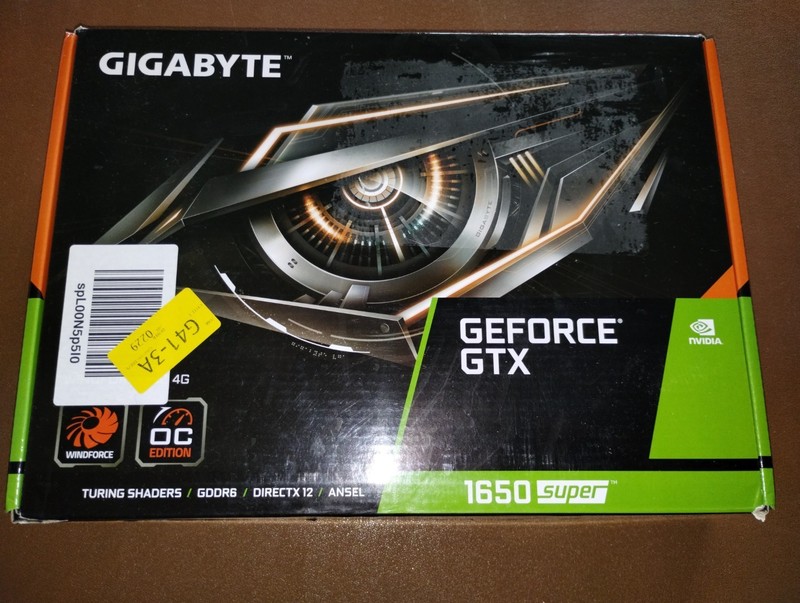 GIGABYTE GeForce GTX 1650 OC 4GB GDDR6 Graphics Card