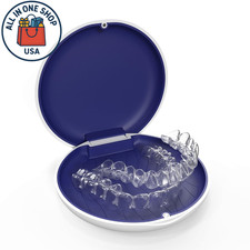 Precision-Fit Clear Retainers Set for Upper and Lower Teeth, Comfortable Wear