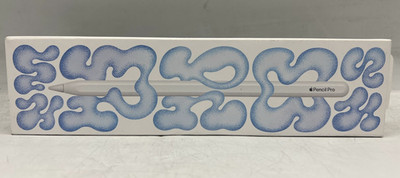 Apple Pencil Pro White A2538 MX2D3AM/A Sky Blue Caligraphy New Open Box