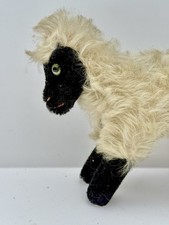 1960's Vintage Steiff "Snucki" Mountain Sheep Mohair Wool German
