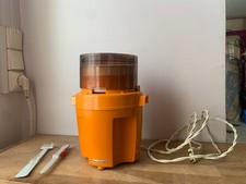 robot moulinex vintage orange