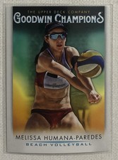 2021 Upper Deck Goodwin Champions Melissa Humana-Paredes Card #28 Volleyball