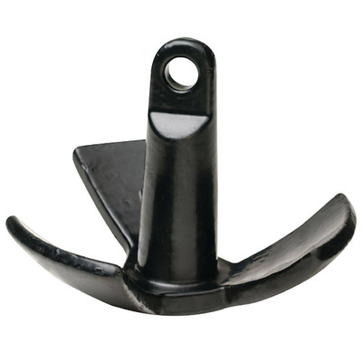 20 Lbs. Vinyl Coated River Anchor, Black