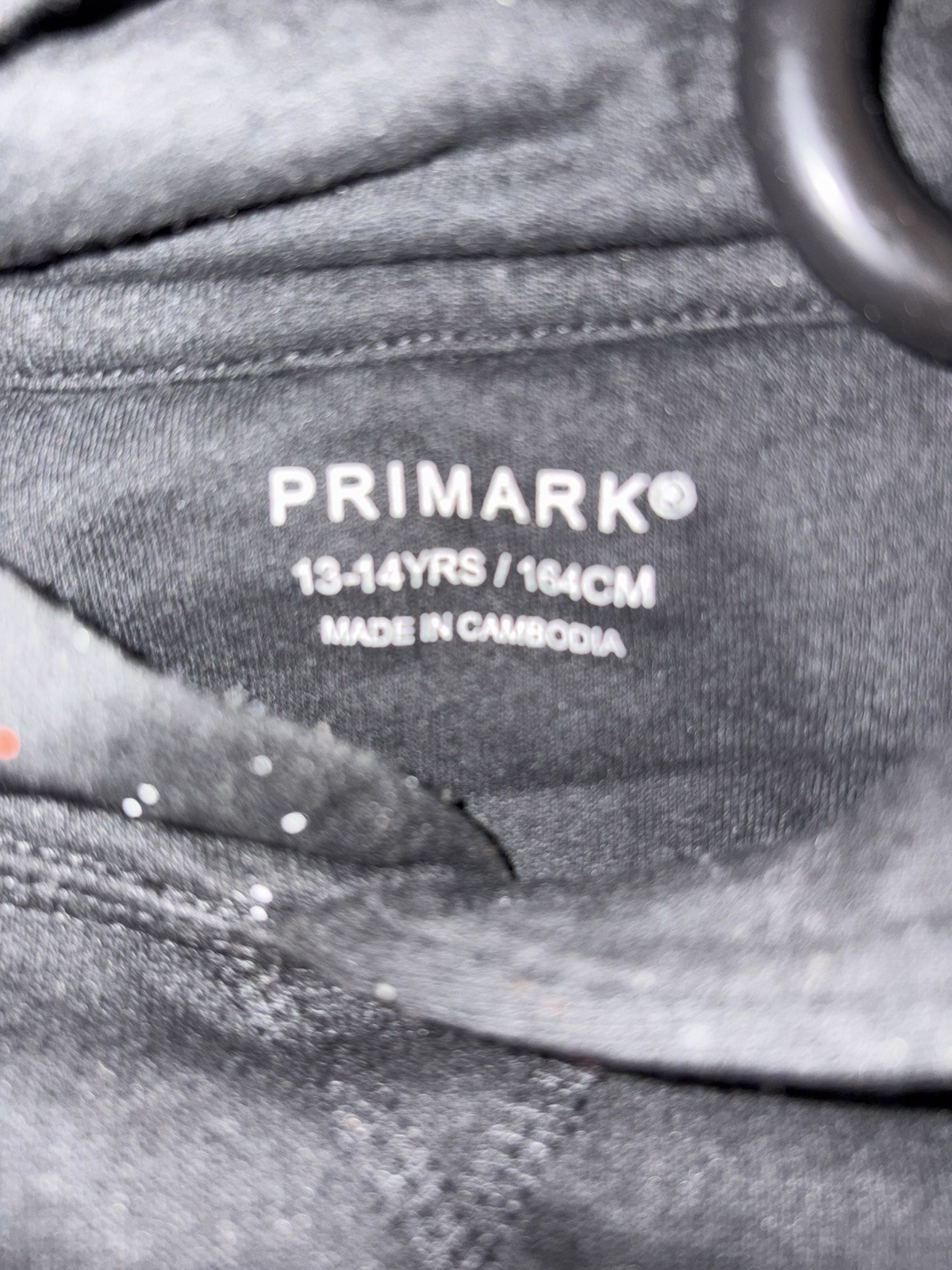Primark hoodie size 13-14 years image 2