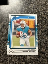 2024 Jaylen Wright Panini Donruss - Rated Rookie Base #344 (RC) Dolphins
