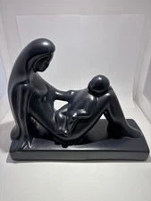 Vintage Royal Haeger 307 Mother and Child Ceramic Statue